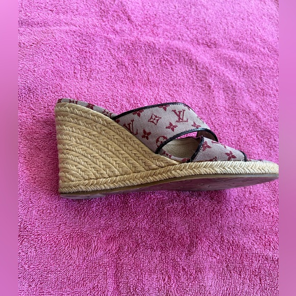 Louis Vuitton wedges- Size 7 - Picture 3 of 10